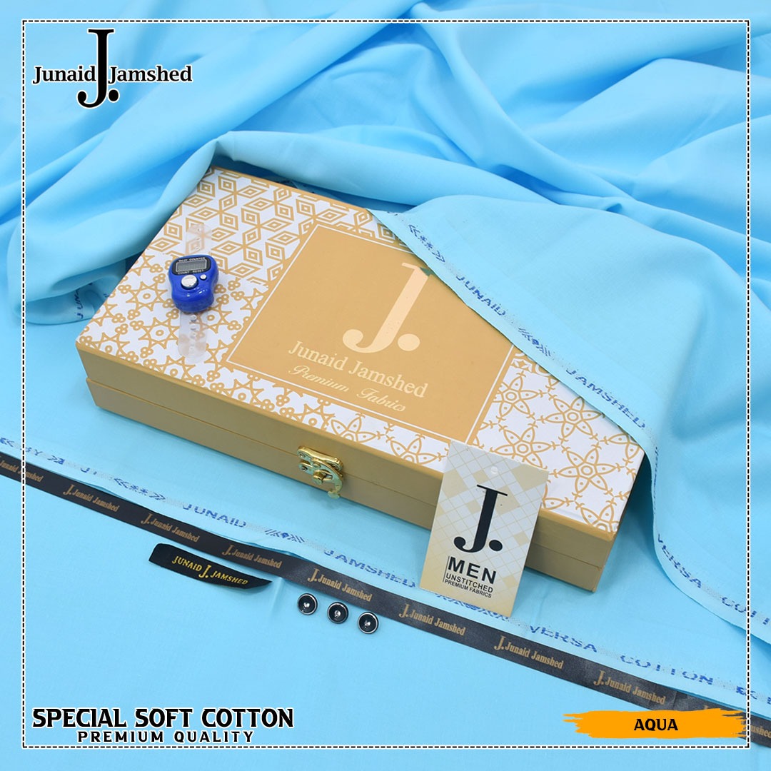 premium soft cotton (aqua)