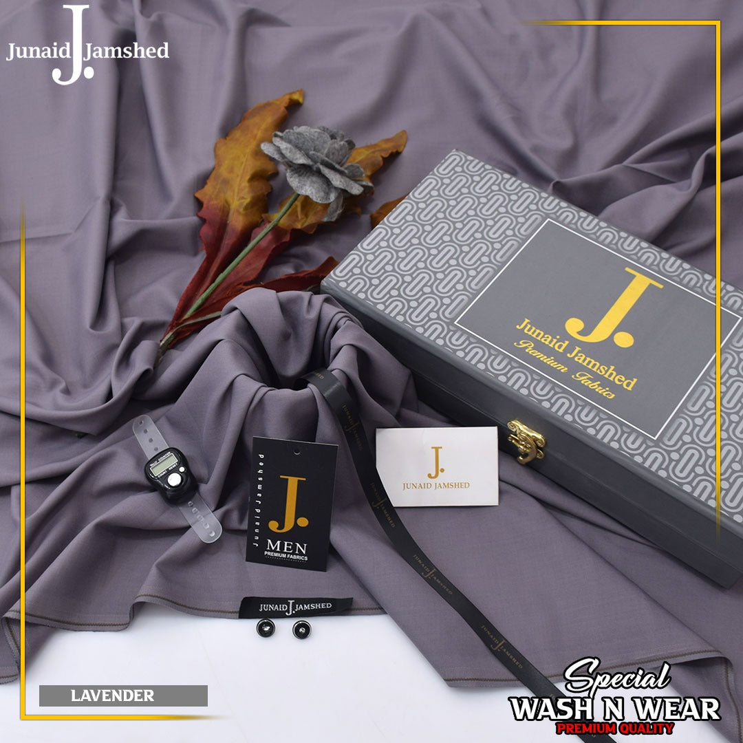 Junaid jamshed Ramadan Special 2026 Luxary wash n waer Gift packing(LEVENDER)11