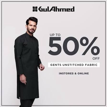 Gul Ahmed (Speical Black) Soft Wash N Wear